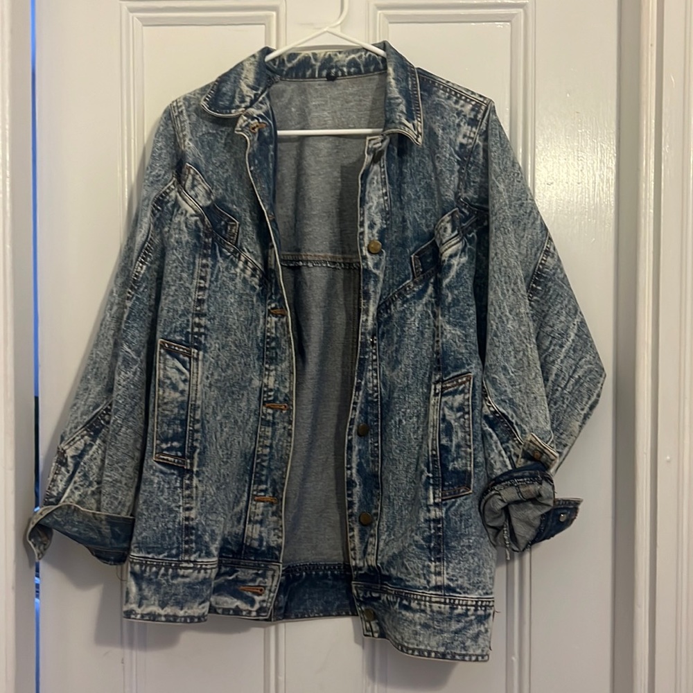 Vintage Oversized Jean Jacket